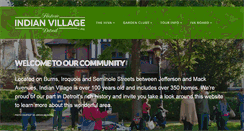 Desktop Screenshot of historicindianvillage.org